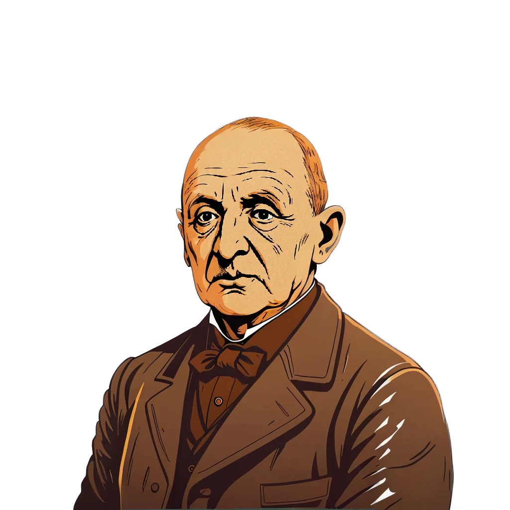 Illustratie van Anton Bruckner