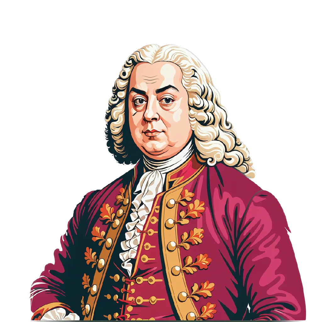 Illustratie van Georg Friedrich Händel