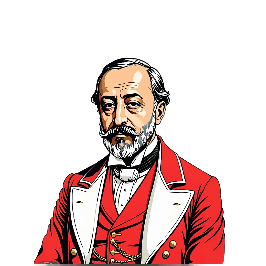 Illustratie van Camille Saint-Saëns