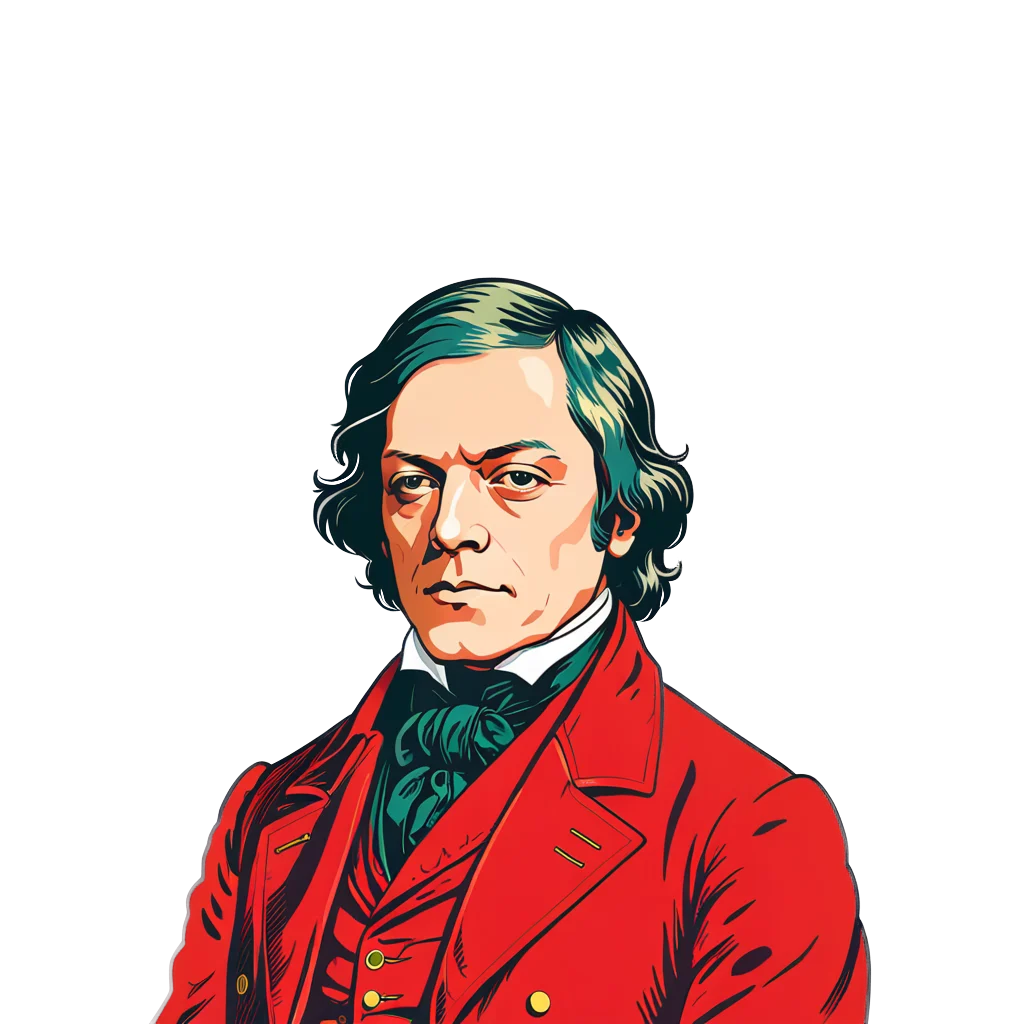 Illustratie van Robert Schumann