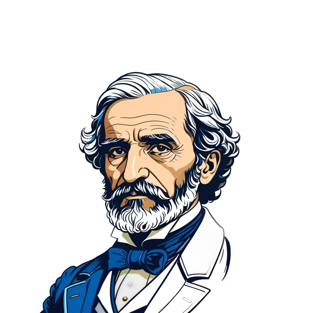 Illustratie van Giuseppe Verdi