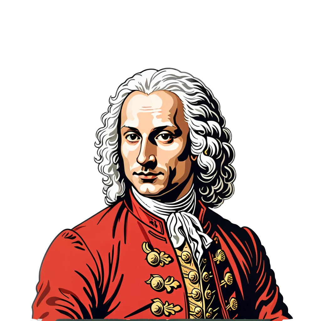 Illustratie van Antonio Vivaldi